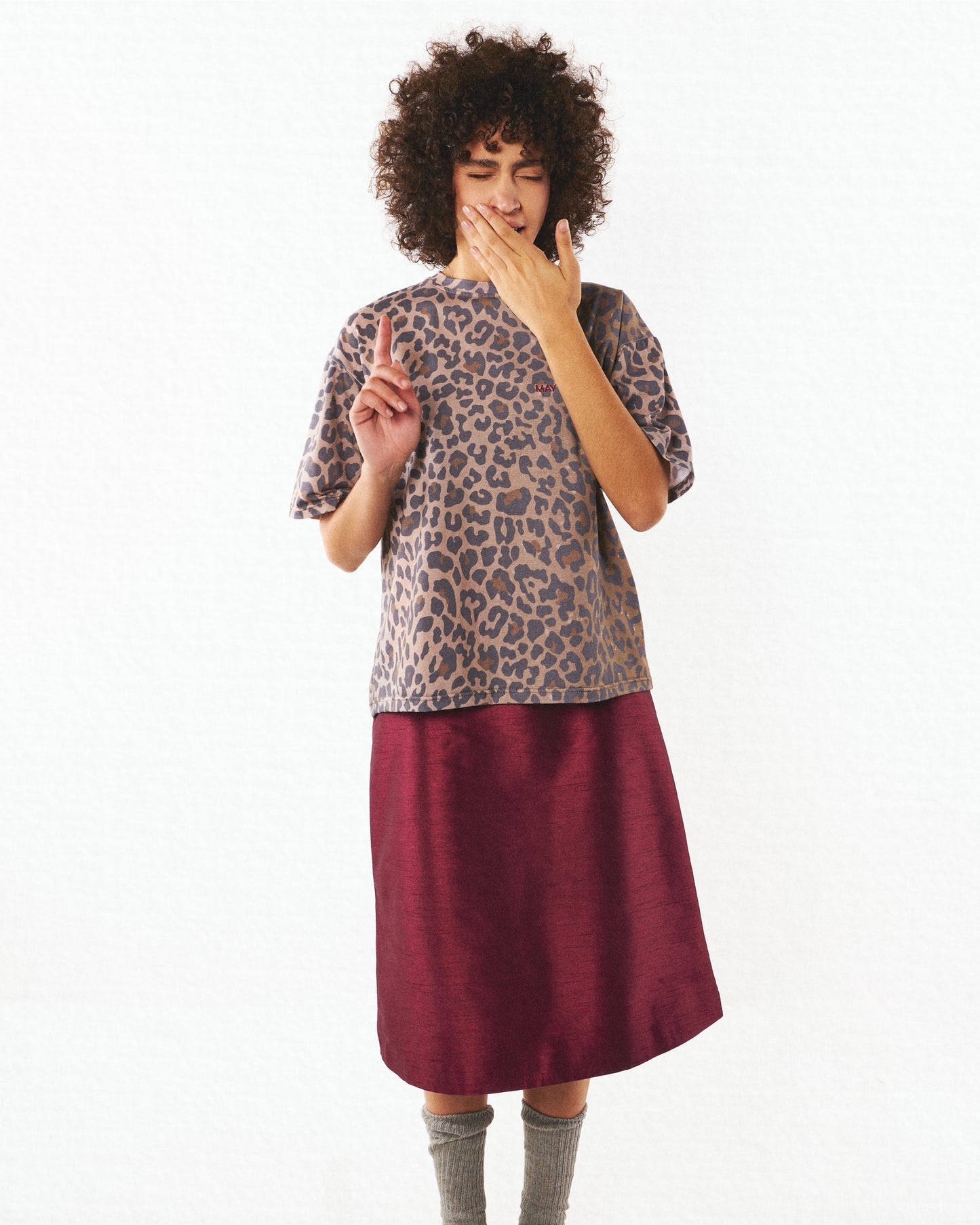 Taffeta skirt