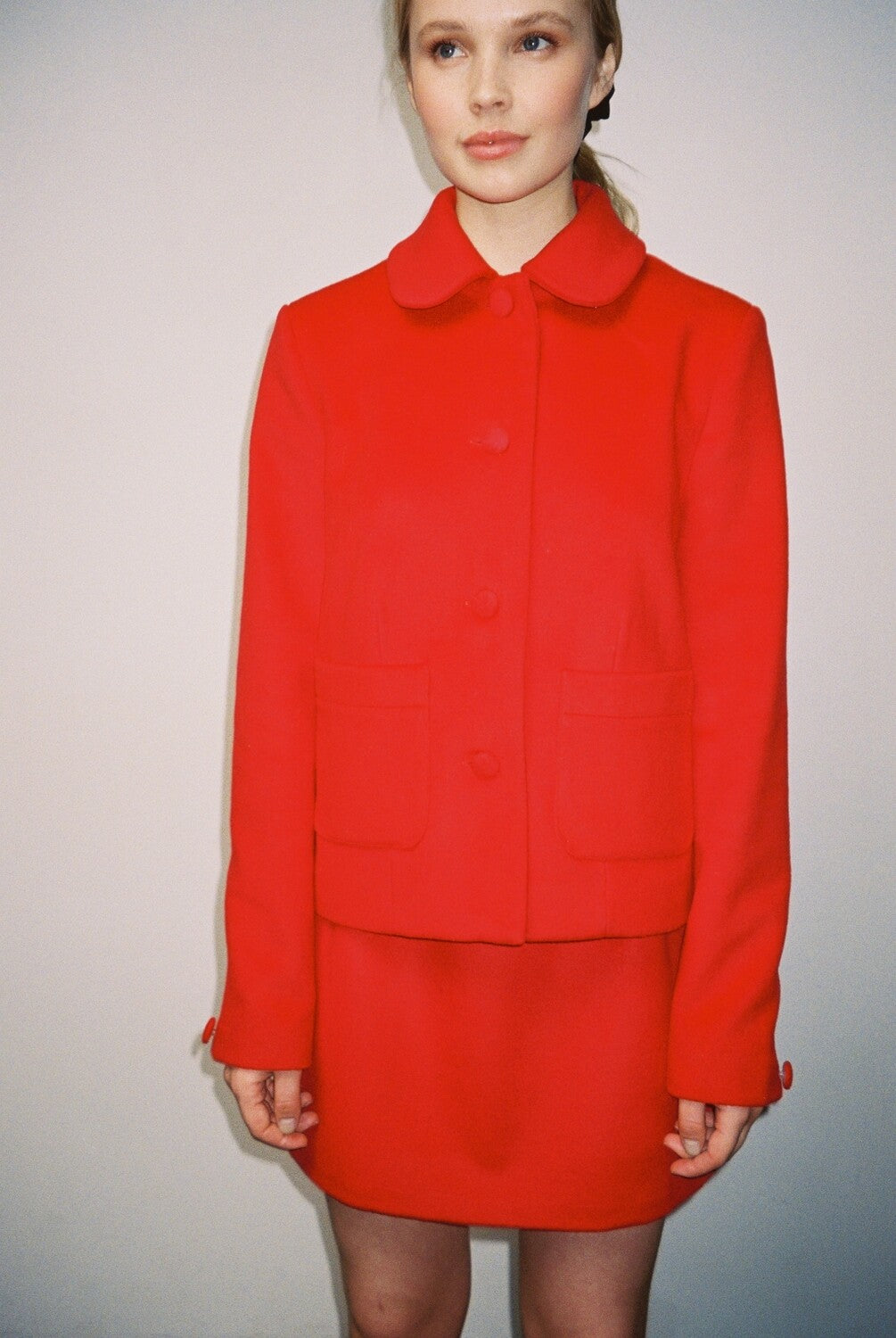 JACKIE O wool skirt